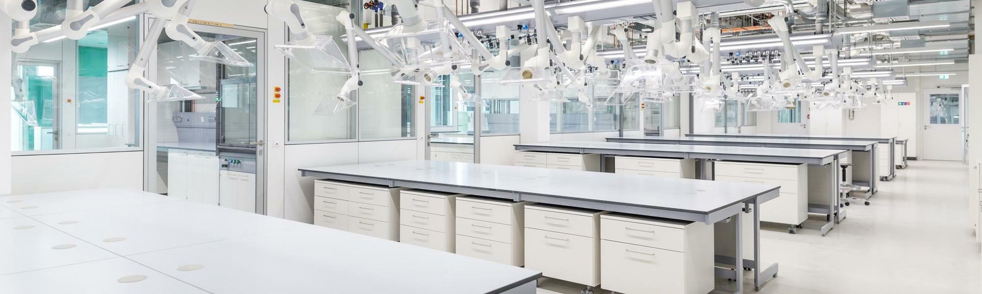 Foto von neu gebautem Labor